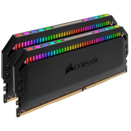 CORSAIR CMT16GX4M2C3200C16 16GB (2X8GB) DDR4 3200MHz CL16 DOMINATOR PLATINUM RGB SOĞUTUCULU SIYAH DIMM BELLEK